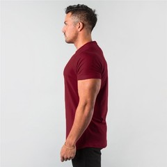 Men’s Fitness Muscle T-Shirt Slim Fit Gym Bodybuilding Short Sleeve
