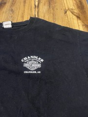 Harley Davidson Chandler Arizona Skull Mens Size XL Short Sleeve T Shirt Black