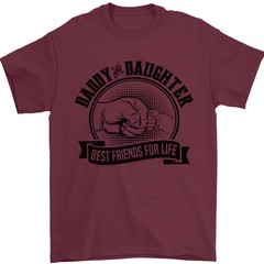 Daddy & Daughter Best Friends Fathers Day Mens T-Shirt 100% Cotton