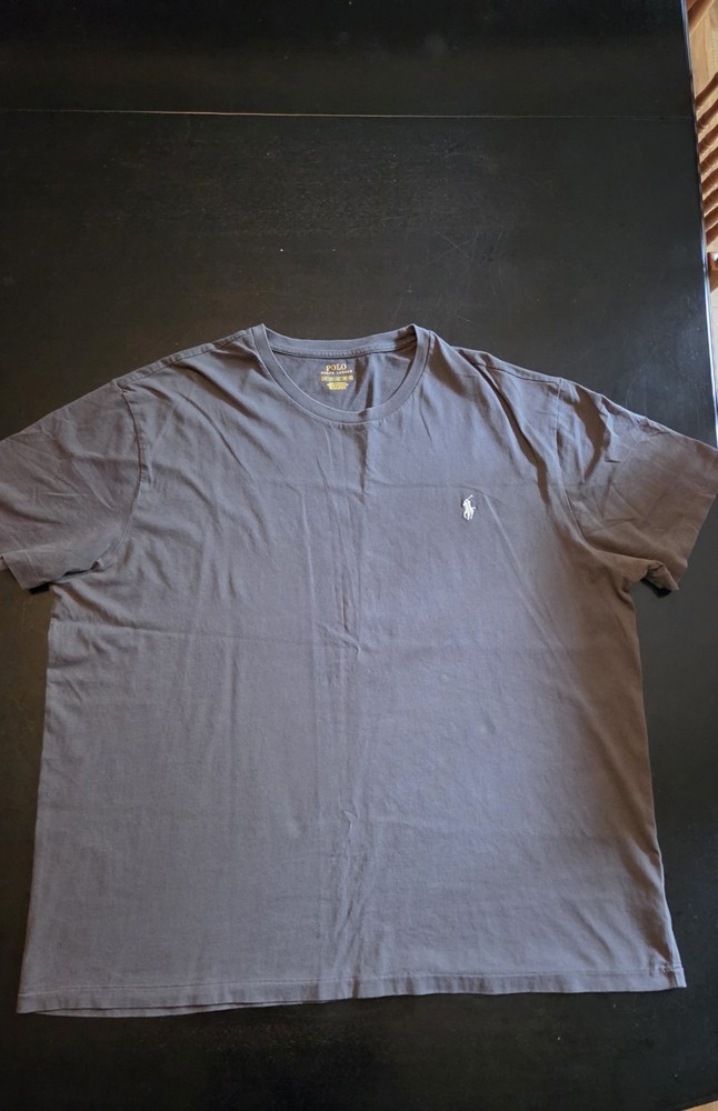 Polo Ralph Lauren Dark Gray Mens Big & Tall 2X Classic Fit T-Shirt