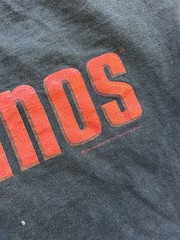 Vintage The Sopranos T Shirt HBO TV promo Tony Mob Mafia Faded Sz. L