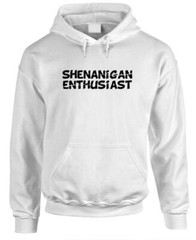 SHENANIGAN ENTHUSIAST – Fleece Pullover Hoodie