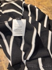Men’s Striped Knit- Crew Neck T-shirt Medium Size