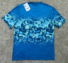 Reel Legends Shirt Men Medium Blue Marlin Reel-Tec Fishing SPF 50 New With Tags