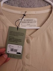 NEW REI Co Op Shirt Womens 2XL XXL Trailsmith Henley Base Layer Hiking SPOTS