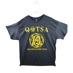 Queens of the Stone Age QOTSA The End Is Nero Tour Shirt XL Black 2023 Concert