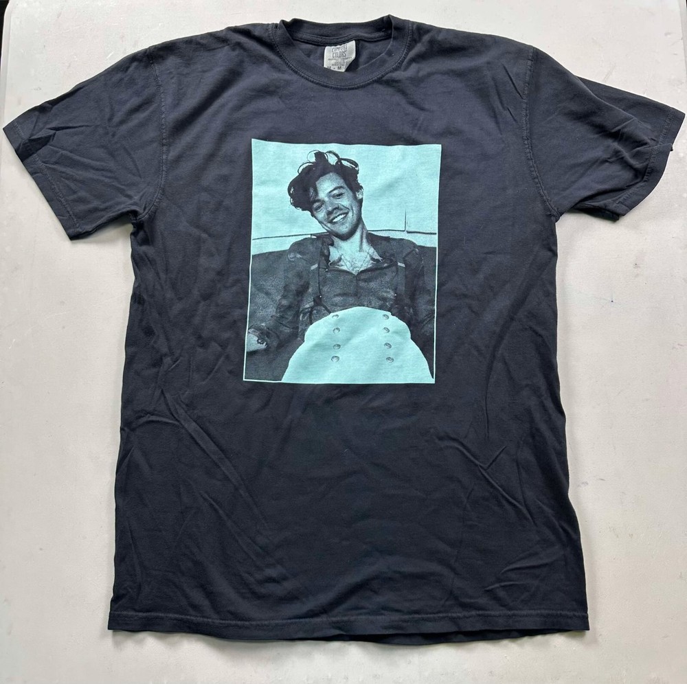 NEW Comfort Color Harry Styles Love On Tour ’21 Black Tee Shirt