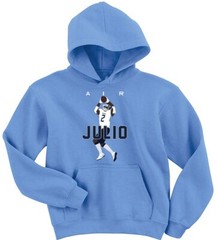 Julio Jones Tennessee Titans AIR CREW HOODED SWEATSHIRT