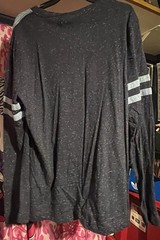 GM Chevrolet American Muscle Men’s Long Sleeve Crew Graphic Tee Black/Gray XL
