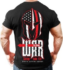 Monsta Clothing This Means War Graphic Mens Soft T Shirt ALL SIZES Bodybuilding