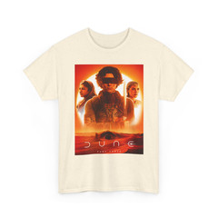 Dune Part Three T Shirt Paul Atreides Sci Fi Movie Graphic Retro Men Black Tee