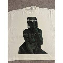 Shaka Wear Graphic T-Shirt Mens M Cream Excellent Drop Shoulder Heavyweight Tee