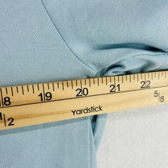 J.Crew Mens Performance T-shirt with COOLMAX UPF 50+ Light Blue LARGE