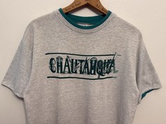 Vintage 90s Large Chautauqua Lake New York Double Lined Single Stitch T-Shirt