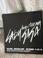 LADY GAGA F***ING FAMOUS CAUSE I WAS BORN THIS WAY WHITE TANK TEE PICS SMALL