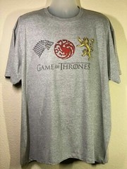 Game of Thrones T-Shirt – HBO Licensed NEW SEALED – Sizes XL, L, M T-shirt Black