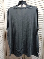 Goodfellow Co Mens Shirt Size XXL Dark Gray Every Wear Short Sleeve V Neck Tee
