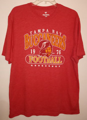 🏈Fanatics Tampa Bay Buccaneers Bucco Bruce Mens T-Shirt L Large NWOT NEW🏈