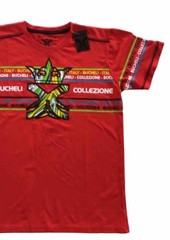 Men’s Bucheli T Shirt,Italian Style,Cotton,Slim Fit,Stretch M…..A10.A