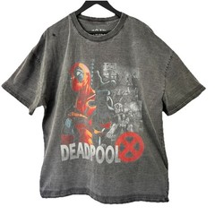 Marvel Deadpool x Goat Crew T-shirt Men XL Oversized Heavyweight Vintage Black
