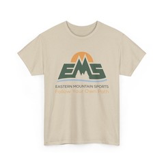 Eastern Mountain Sports T-Shirt Defunct Outdoor Retailer Follow Your Own Path