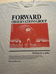 Forward Observations Group Nothing For A Snake Millions New XXXL Anime FOG 3XL