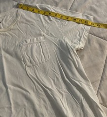 RRL Double RL Ralph Lauren Crew Neck T Shirt Size L Color White