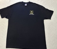 Vintage 2000s Y2K United States Of America USA U.S. Army Strong T-Shirt, XL NEW