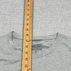 Patagonia Capilene Cool Trail T-Shirt Mens Large Gray Polyester Lightweight