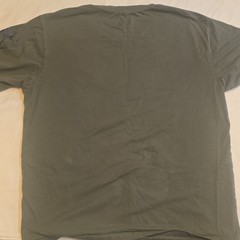 Attifit Men’s XL Green Skull Punisher Graphic Crew Neck Cotton T-Shirt, green