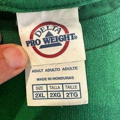 Vintage Tommy Boy Callahan Auto Parts Sandusky OH Green Graphic T-Shirt Size 2XL