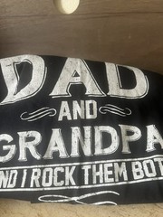 I Have Two Titles Dad And Grandpa Funny Father’s Day T-Shirt SIZE 6XL SHORT SLV