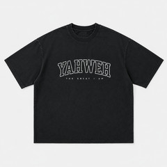 Jehovah Name Religious Faith Graphic T-Shirt Christian Believer Tee