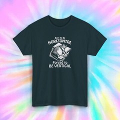 Born to Be Horizontal Shirt | Cat Sleeping Graphic Tee | Lazy Vibes