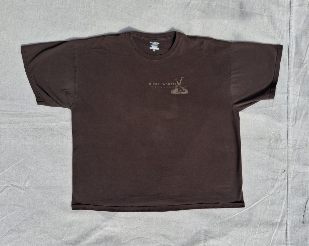Vintage Y2K Huge River Runners Colorqdo Graphic Men’s XXL Short-Sleeve T-Shirt