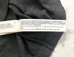 NWT $99 Massimo Dutti Wool lyocell blend Tee Shirt in Dark Gray Men’s Size M