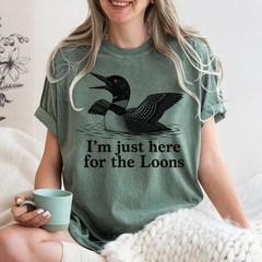 Funny Loon Bird Lover Graphic Comfort Tee