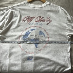 Vintage Puff Daddy Now Way Out 1997 Tour T Shirt Size XL 23×29