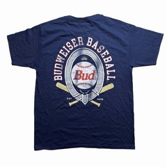 Budweiser Mens Baseball Graphic T Shirt Bud King Of Beers Size XS XSmall NWOT
