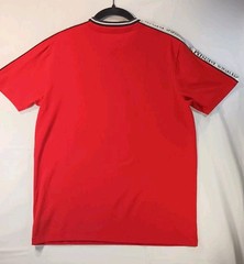 Guess – Sz Mens S – Red Logo Spell Out On Shoulder & Sleeve Streetwear Casual
