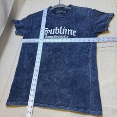 Sublime T-Shirt Men’s Size S Long Beach Boom Box Navy Mineral Wash SS Crewneck