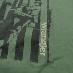 Wrangler Shirt Mens Extra Large Green FR Fire Resistant Workwear *Holes