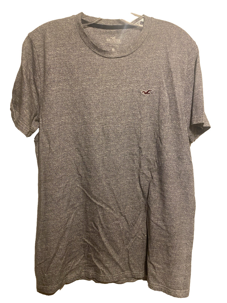 Hollister Must Have Collection Men’s Black / White T-shirt Size Medium bird NWOT