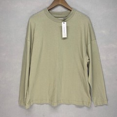 Topman Mens Basic Minimal Long Sleeve Crew Neck Drop Shoulder Shirt XS Asos
