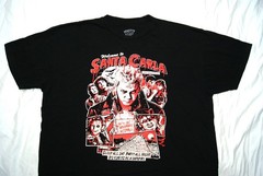 lost boys movie t-shirt men’s 2XL black comic book style welcome to santa carla