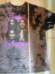 Snoop Dogg Purple Bleach Tie Dye Death Row T-Shirt Men’s 2XL Rap Retro 90s Style