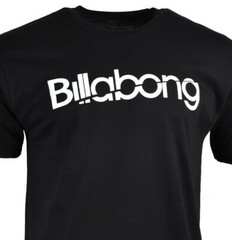 BILLABONG Men’s t-shirt Surf Skateboard Snowboard 100% Cotton Reg $26 Black NEW