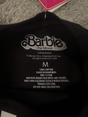 Unisex Barbie “I Am Ken Enough” Graphic T-Shirt Black Size Medium