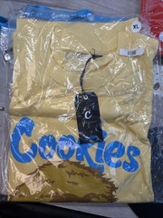 Cookies Dispensary Swag T-shirt Rolling Tray Bandana Lanyard Lighter Sticker Pin