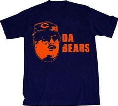 Adult Unisex SNL Da Bears Blue T-Shirt Tee